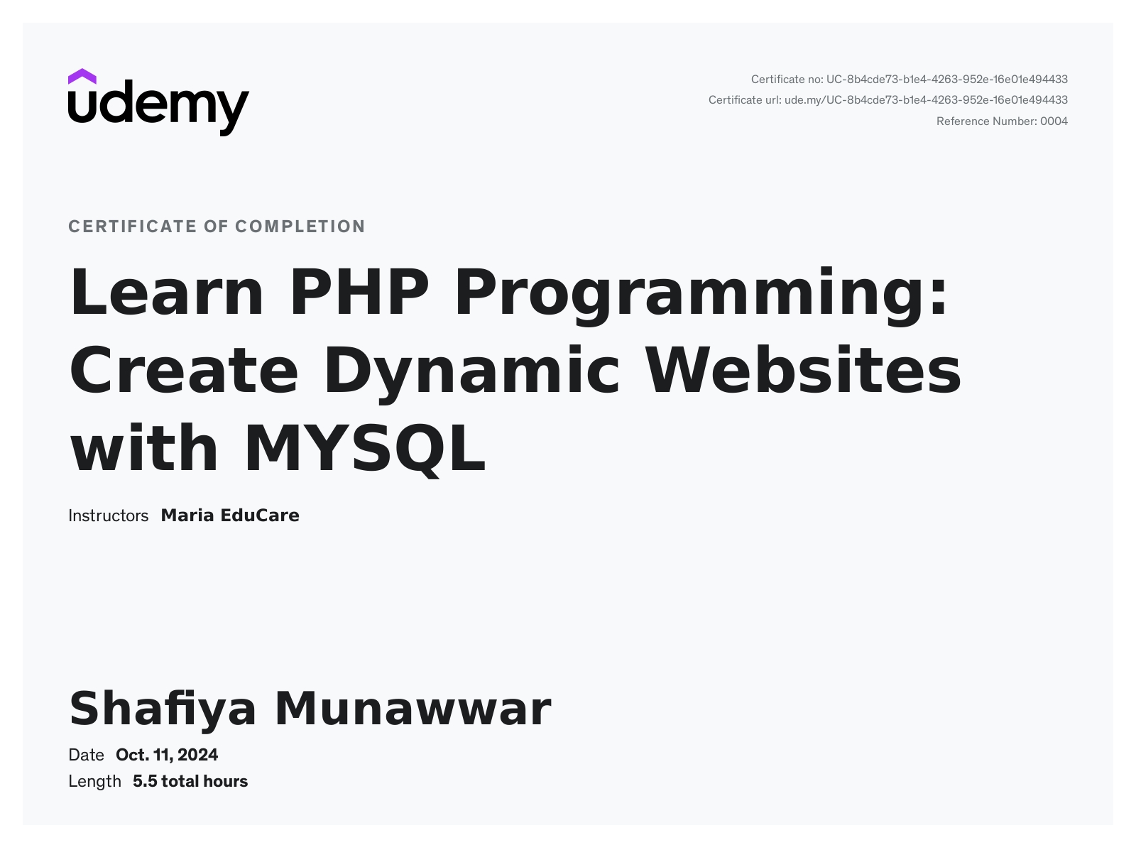 PHP Programming