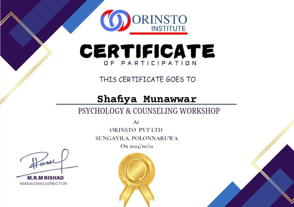 Psychology & Counselling